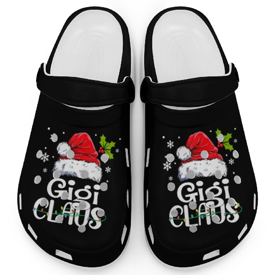 Gigi Claus Family Pj Clogs