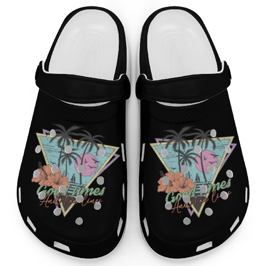 good time and tan lines Clogs
