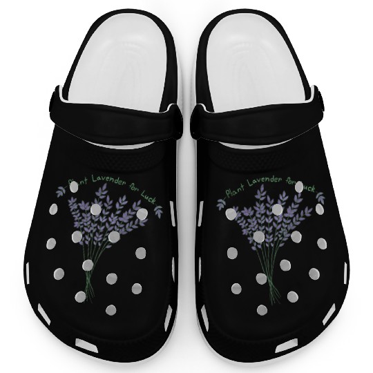 Plant Lavender For Luck Clogs