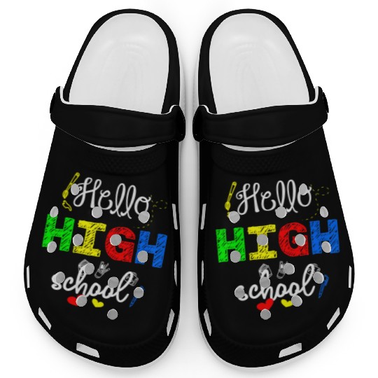 High school First Day Back To School Student Clogs