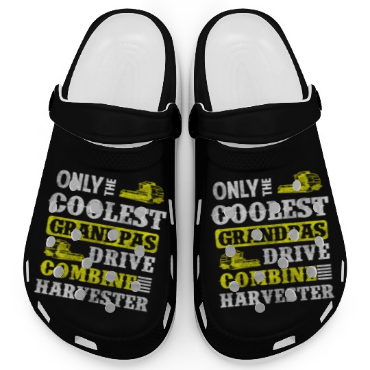 Harvest Field Worker Tractor Farmer Clogs