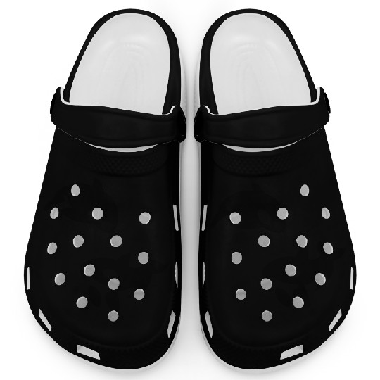 Orca Whale Sword Whale Back Fin Mammal Orcas Clogs