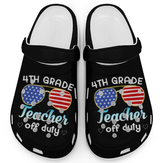 4th grade teacher off duty Clogs