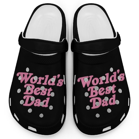 world s Best Dad Clogs