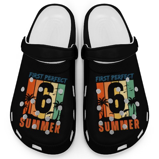 First perfect (number) summer version 2 light Clogs
