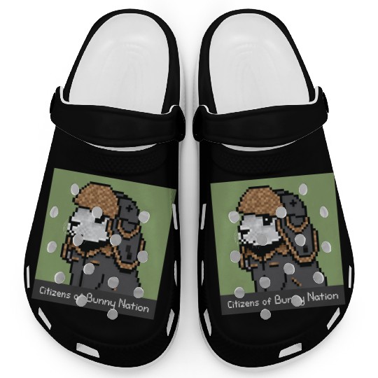 Citizens of Bunny Nation NFT #21 Artwork Clogs
