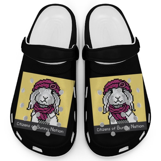 Citizens of Bunny Nation NFT #4 Artwork Clogs