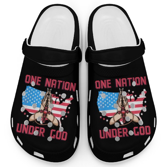 One Nation under God Clogs