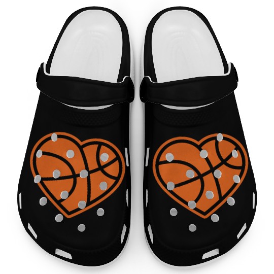 I love Basketball Players Clogs