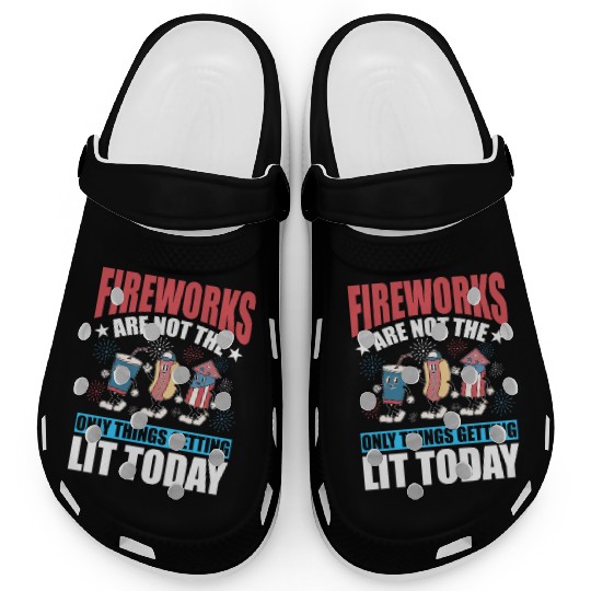 Fireworks are not the only things getting lit Clogs