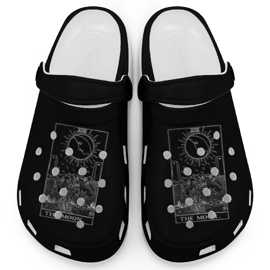 The Moon Tarot Card Clogs