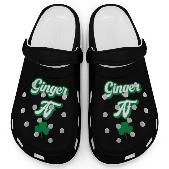 Ginger Af St Patric Day Drinking For Redhead St Clogs