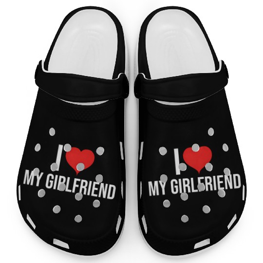 I Love My Girlfriend Clogs