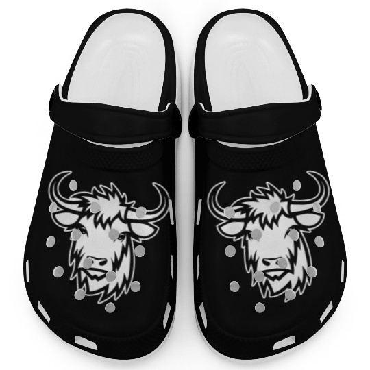 Scottish Highland Cow Clogs