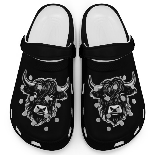 Scottish Highland Cow Clogs