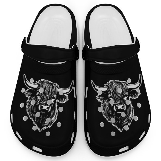 Scottish Highland Cow Clogs