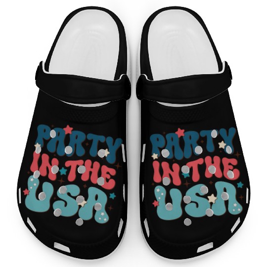 Party In The USA, Independence Day Clogs