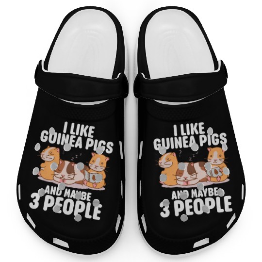 Guinea Pig Gift Quote Guinea Pig Lover Clogs
