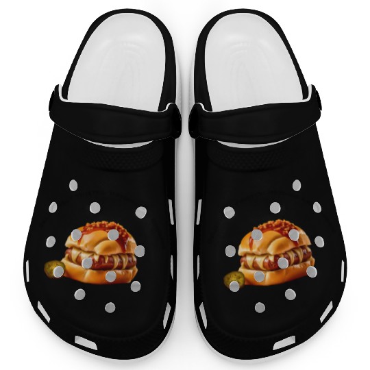 Hotdog bun with churros Clogs design