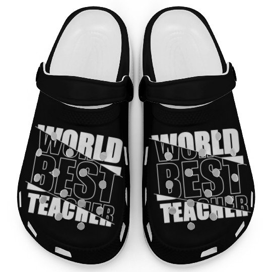 World Best Teacher Clogs