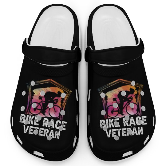 Bike Race Veteran Racer Bicycle Racing Cycling Clogs