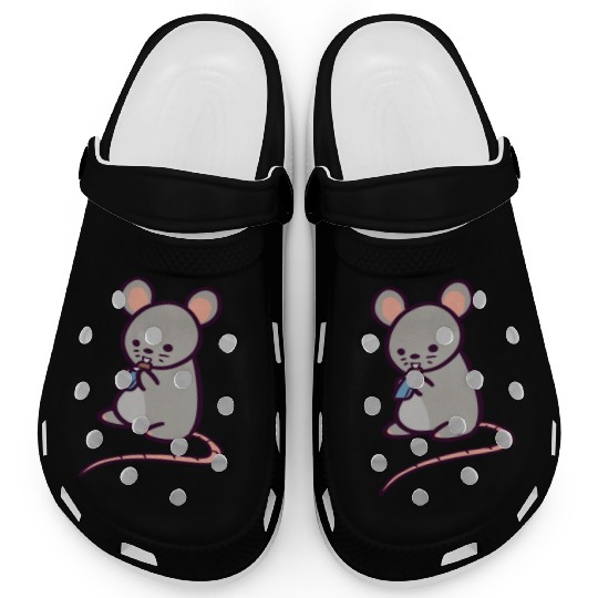 Cute Rat Candy Bar Clogs