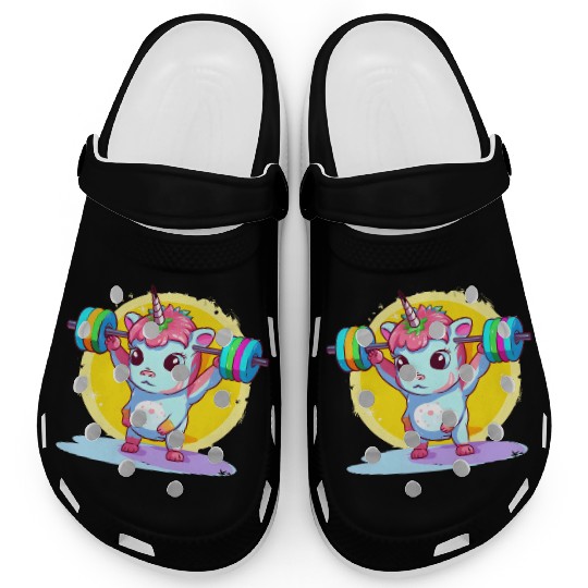 Unicorn Weighlifting Clogs