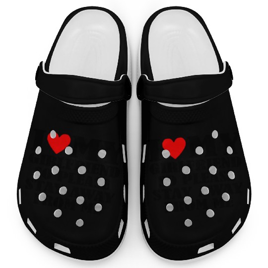I LOVE MY GIRLFRIEND 02 Clogs