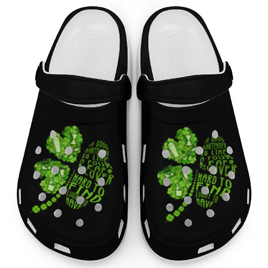 A Bartender Is Like A Four Leaf Clover Patrick'S D Clogs