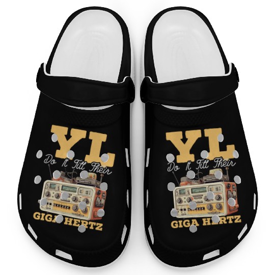 Ham Radio Operator Morse Code Radioactivity Clogs