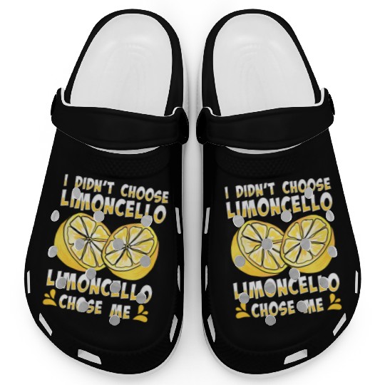 Italian Limoncello Lover Lemon Liquor Drinker Clogs