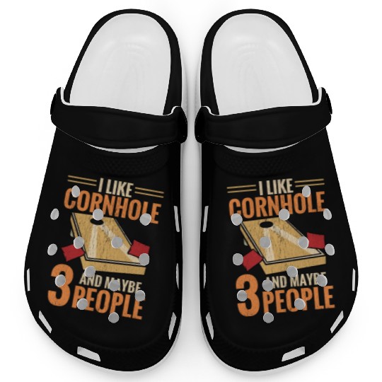 Funny Corn Hole Clogs