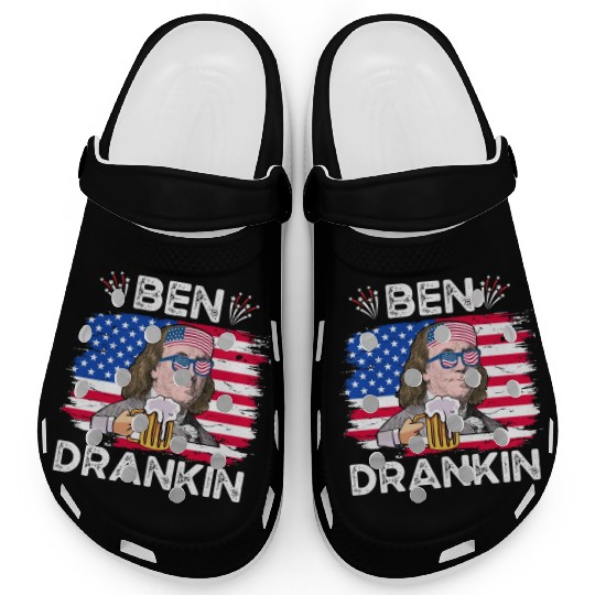 Ben Drankin US President Independence Day Clogs