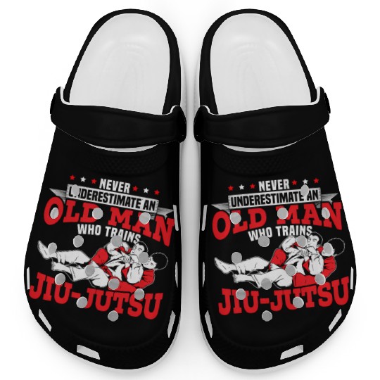 Jiu Jitsu Bjj Mixed Martial Mma Combat Fighting Clogs