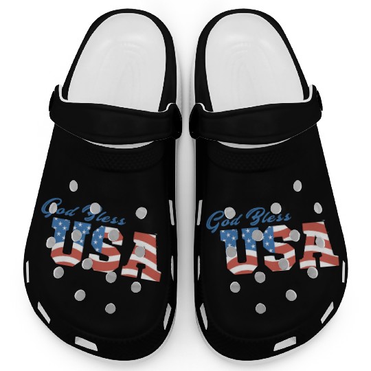 God Bless America Clogs