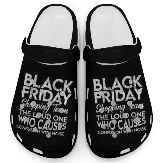 Black Friday Shopping Team 3 Clogs