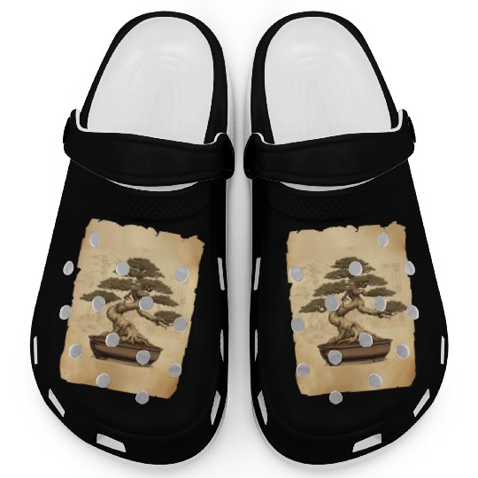 bonsai Japanese Art Clogs