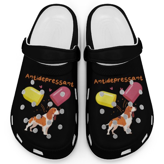 Antidepressant, Cavalier King Charles Spaniel Clogs
