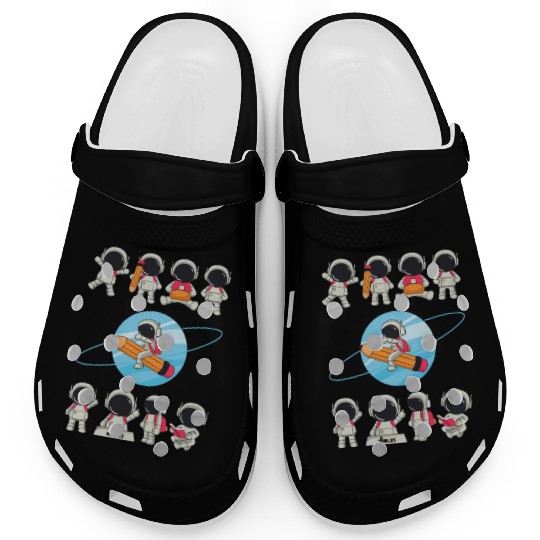 WINKYES - Funny Astronauts Clogs