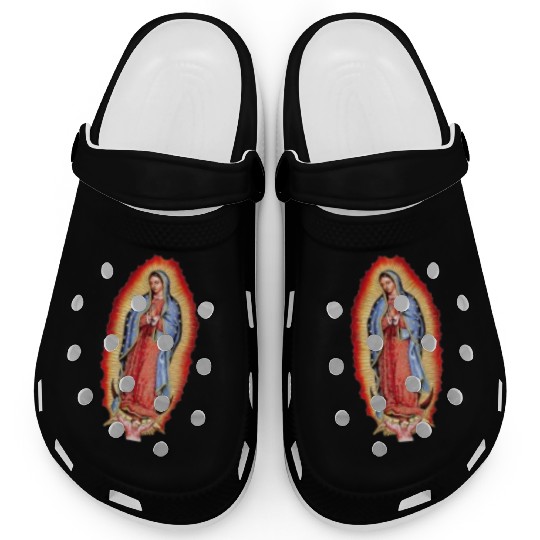 Our Lady Of Guadalupe Virgin Mary Clogs