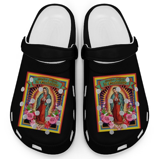 Our Lady Of Guadalupe Virgin Mary Clogs