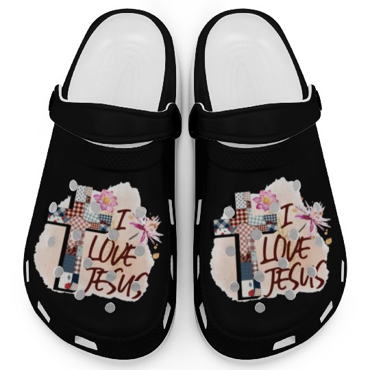 I Love Jesus Clogs