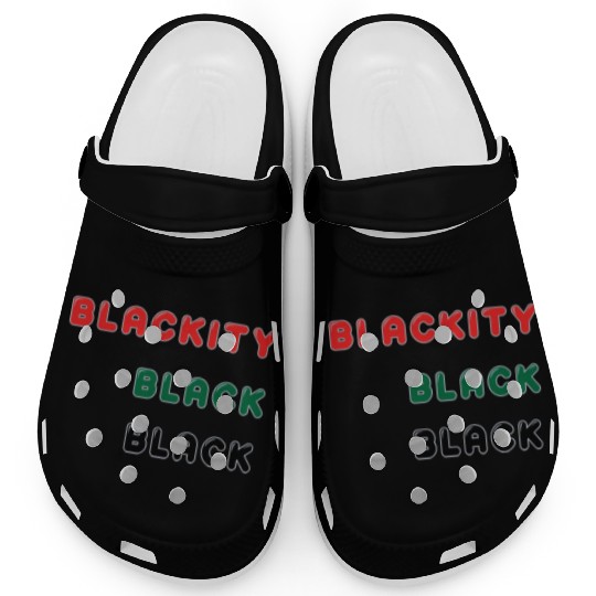 Blackity Black Black Clogs