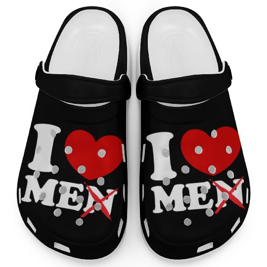 I Love Me I Heart Me Motivational Self Love Men Clogs