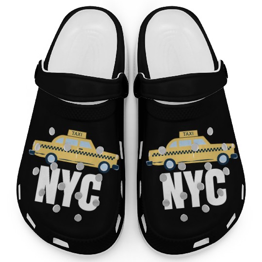 Nyc New York City Taxi Travel Usa Cities Clogs