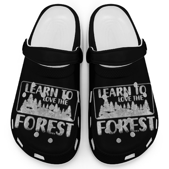 Trees Mountains Planet Clogs