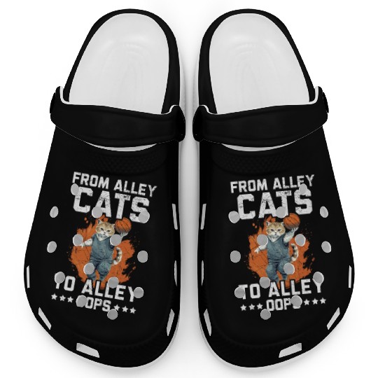 Basketball Cat Basketball Player I Love Basketball Clogs