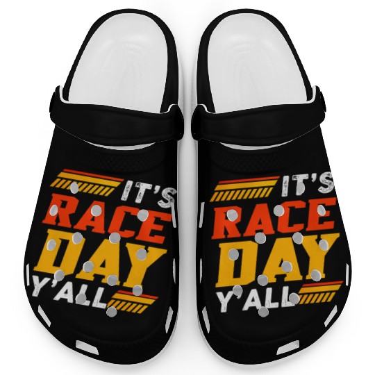 It's Race Day Y'All Clogs