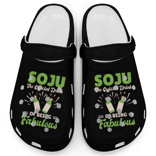 Soju Korean Wine Drink Korea Clogs