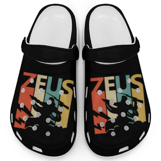 Zeus God Of Thunder - Greek Mythology Clogs